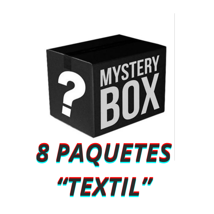 8 PAUETES TEXTIL