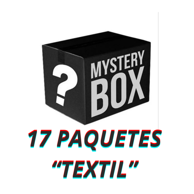 17 PAQUETES TEXTIL