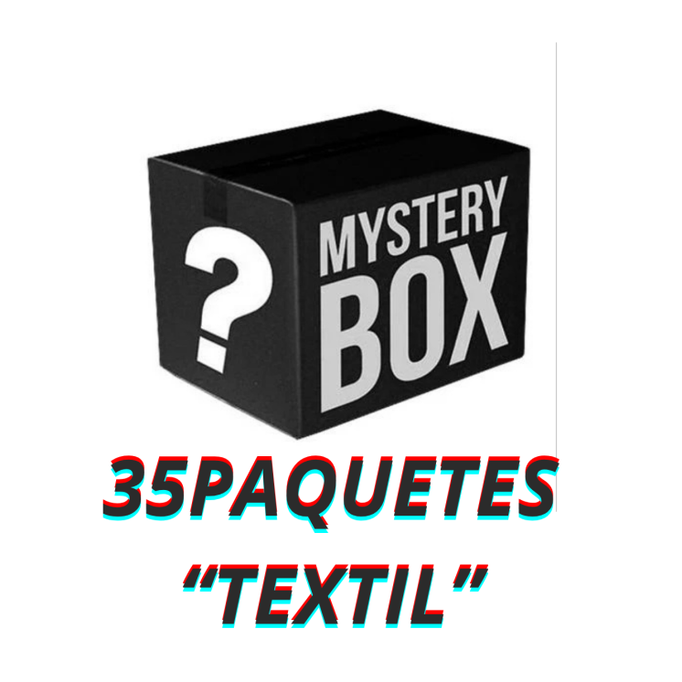 35 PAQUETES TEXTIL